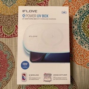NWT IFLOVE PowerUV sanitizing box/wireless charger